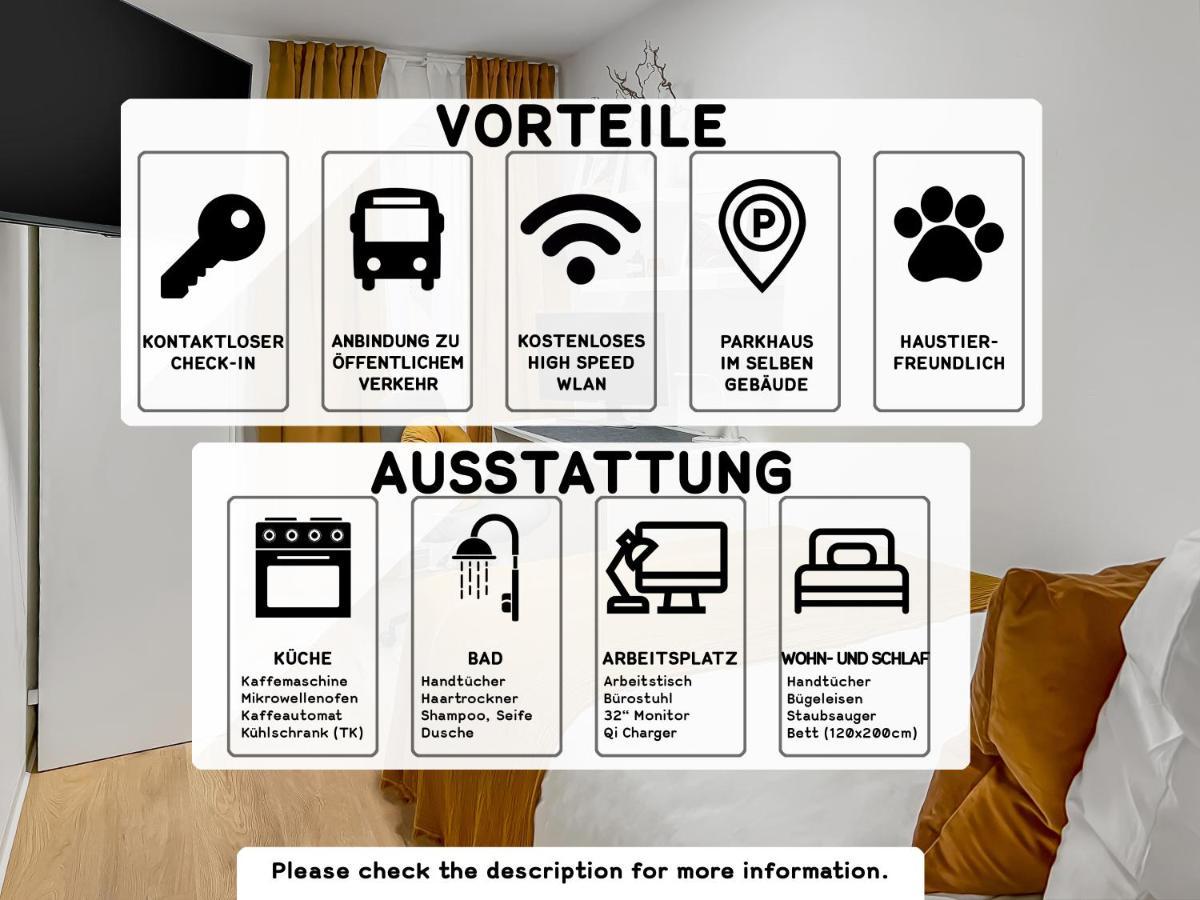 Moderne Studio Apartments In Nuernberg Ngoại thất bức ảnh